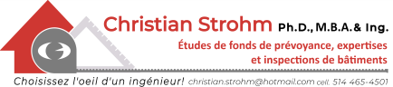 Logo CHRISTIAN STROHM INSPECTION DE BÂTIMENTS, EXPERTISE & ÉTUDES DE FONDS DE PRÉVOYANCE