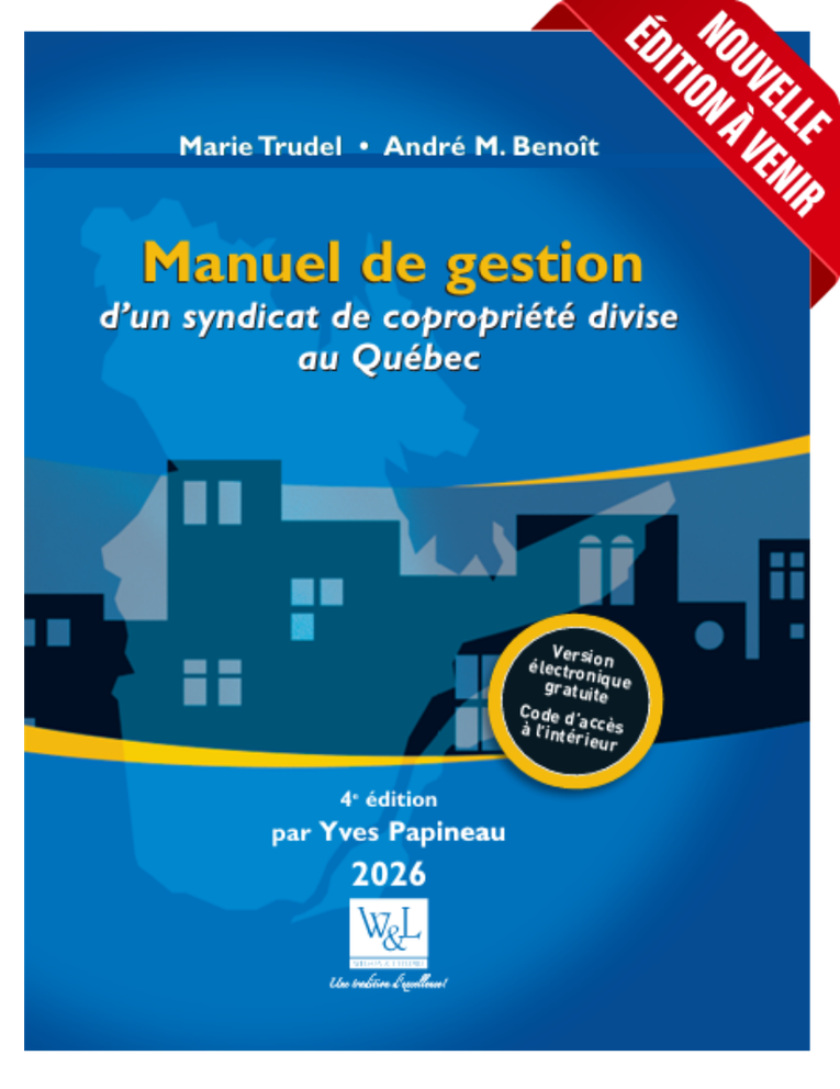 AVAILABLE SOON - Building Management Handbook for Divided Co-ownership (French only)